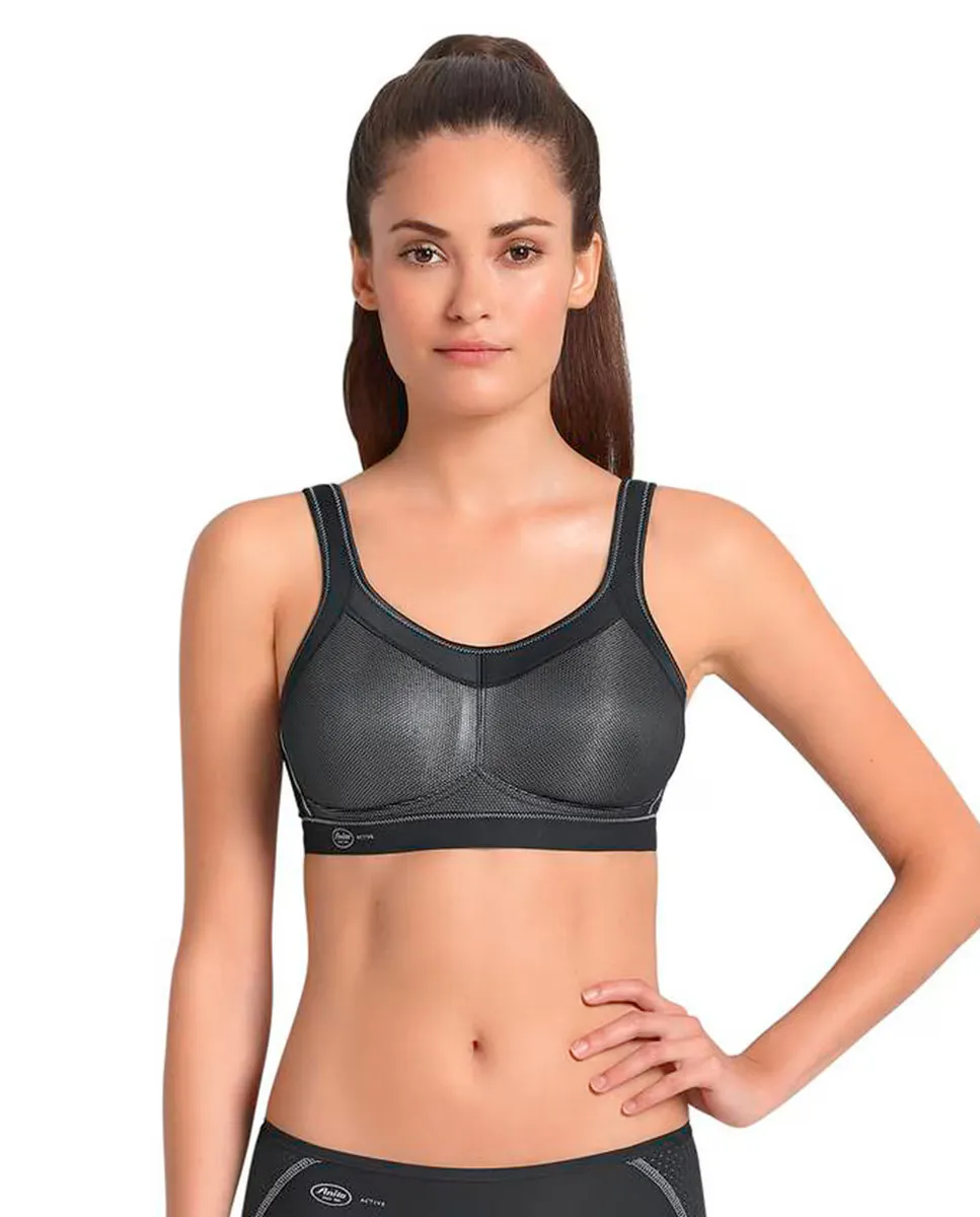 Женский спортивный бюстгальтер без косточек Anita, черный
Женский спортивный бюстгальтер без косточек Anita, черный