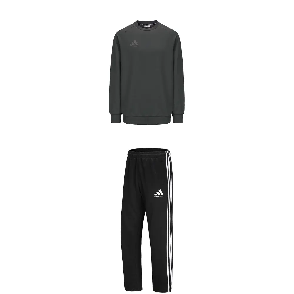 Adidas Повседневный спортивный комплект Unisex серый/темно-серый+black
Adidas Повседневный спортивный комплект Unisex серый/темно-серый+black