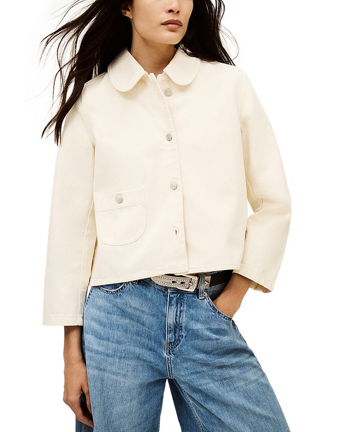 Куртка Etiny ba&sh, слоновая кость/кремовый
Куртка Etiny ba&sh, слоновая кость/кремовый