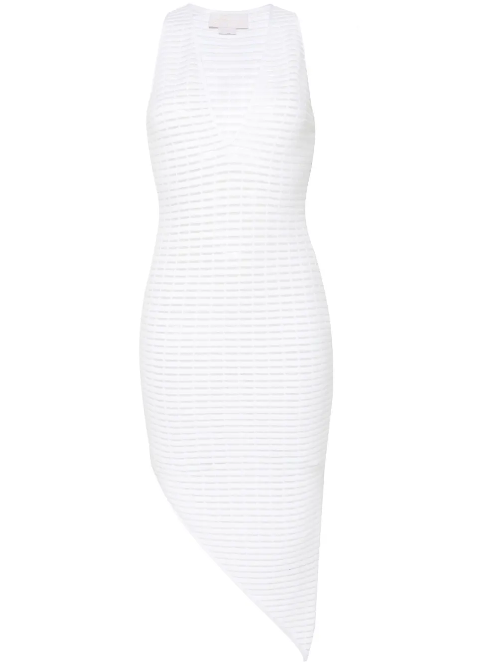 Платье миди со вставками в рубчик Genny, белый
Платье миди со вставками в рубчик Genny, белый