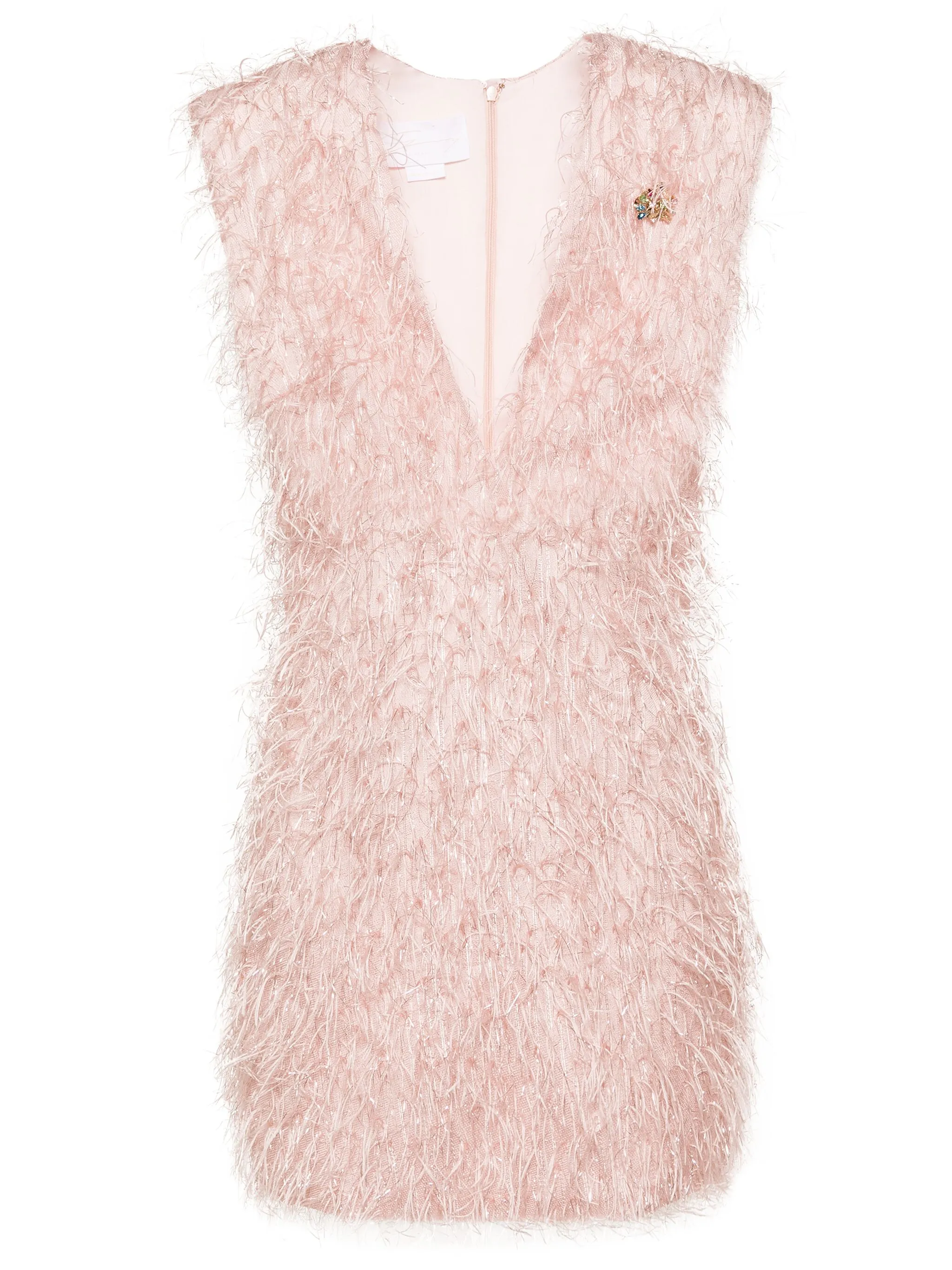 Платье мини с бахромой Genny, розовый
Платье мини с бахромой Genny, розовый