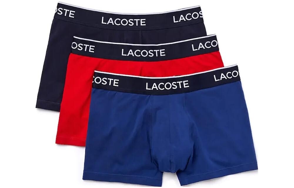 LACOSTE Мужские трусы, цвет 1 set of 3 strips (red + blue + navy)
LACOSTE Мужские трусы, цвет 1 set of 3 strips (red + blue + navy)