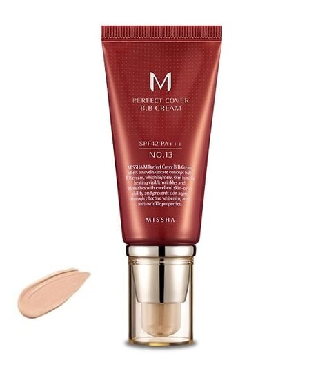 Многофункциональный ВВ-крем 13 Bright Beige, SPF 42, 50 мл Missha, M Perfect Cover
Многофункциональный ВВ-крем 13 Bright Beige, SPF 42, 50 мл Missha, M Perfect Cover