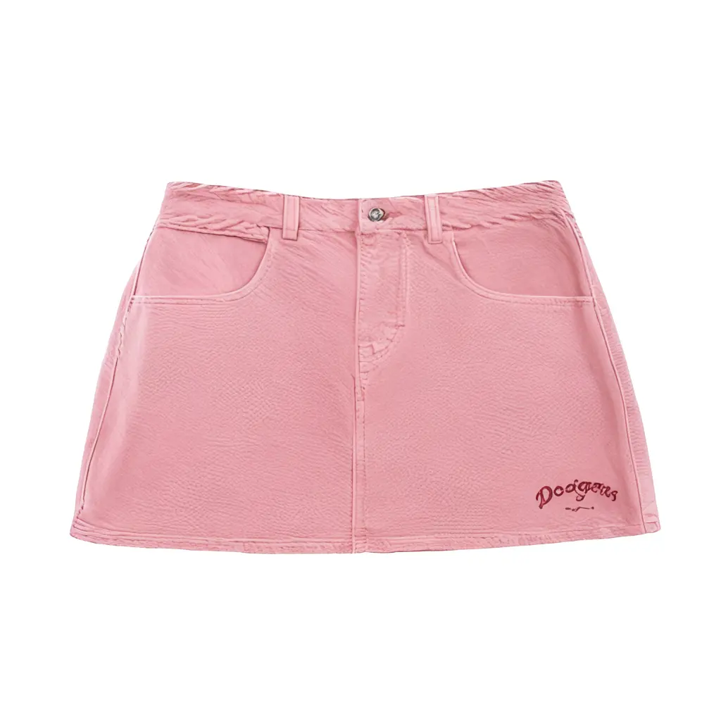 Лос-Анджелес Доджерс Джинсовая Короткая Юбка Женская Розовая MLB
Лос-Анджелес Доджерс Джинсовая Короткая Юбка Женская Розовая MLB