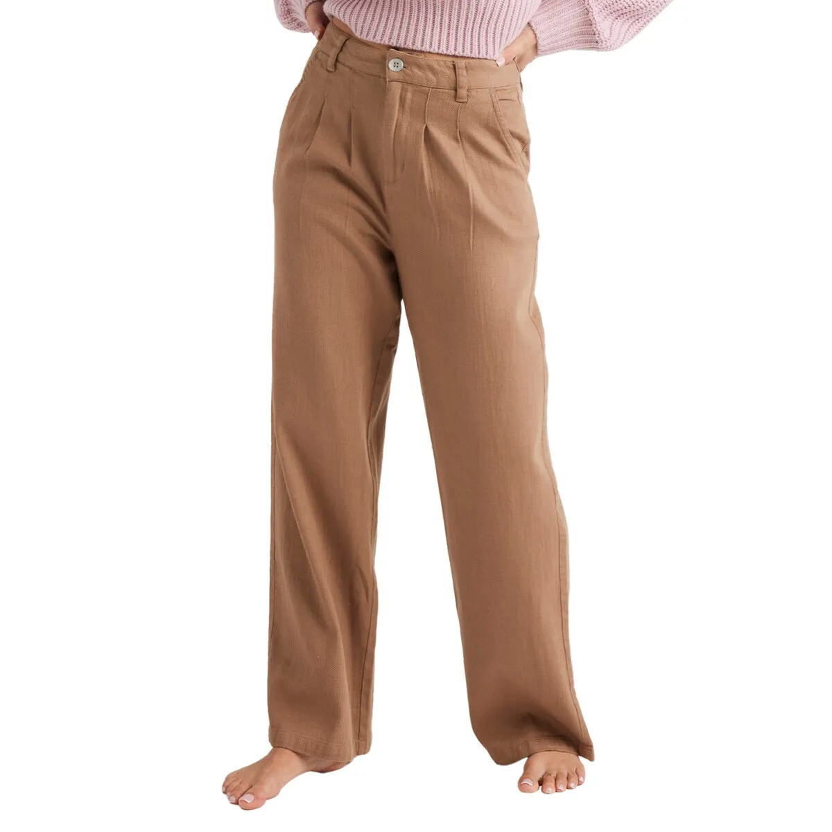 Привлекательные легкие брюки Roxy для женщин, коричневый
Привлекательные легкие брюки Roxy для женщин, коричневый