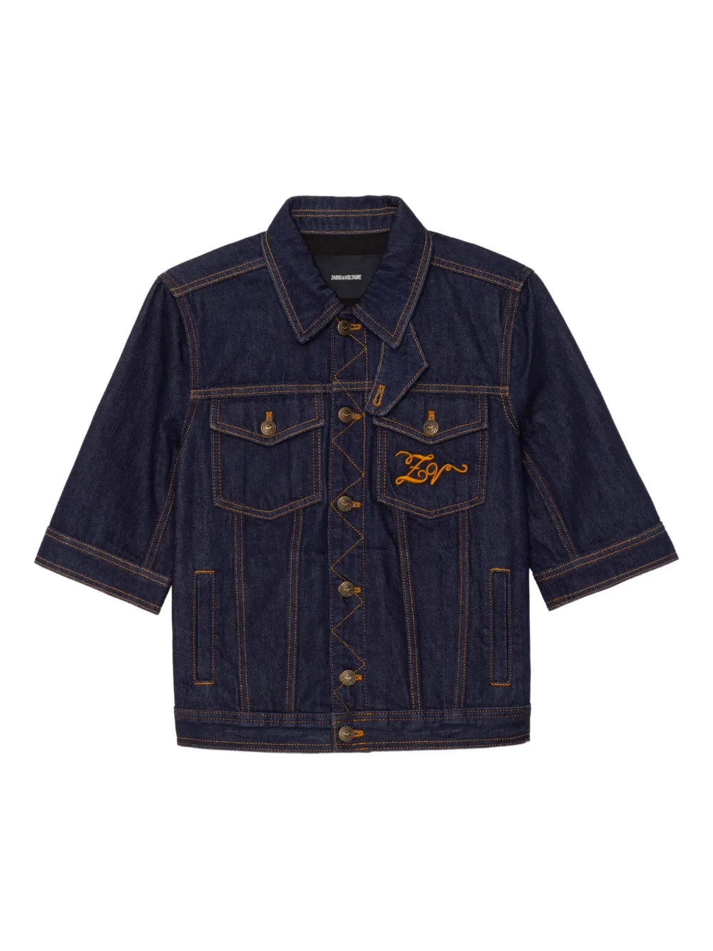 Жакет Kyo с короткими рукавами и пуговицами Zadig&Voltaire, синий
Жакет Kyo с короткими рукавами и пуговицами Zadig&Voltaire, синий