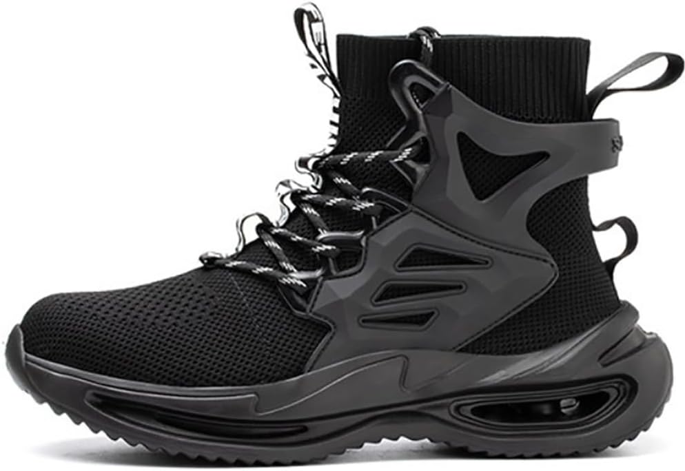 Lmprock Унисекс Дышащие защитные ботинки с стальным носком, проколостойкие, для промышленной работы, противоскользящие, легкие, строительные, неразрушимые, защитная обувь, черный
Lmprock Унисекс Дышащие защитные ботинки с стальным носком, проколостойкие, для промышленной работы, противоскользящие, легкие, строительные, неразрушимые, защитная обувь, черный