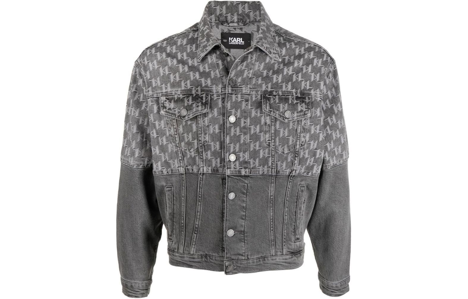 KARL LAGERFELD / Karl Lagerfeld Jeans Джинсовая куртка с принтом, Gray
KARL LAGERFELD / Karl Lagerfeld Jeans Джинсовая куртка с принтом, Gray