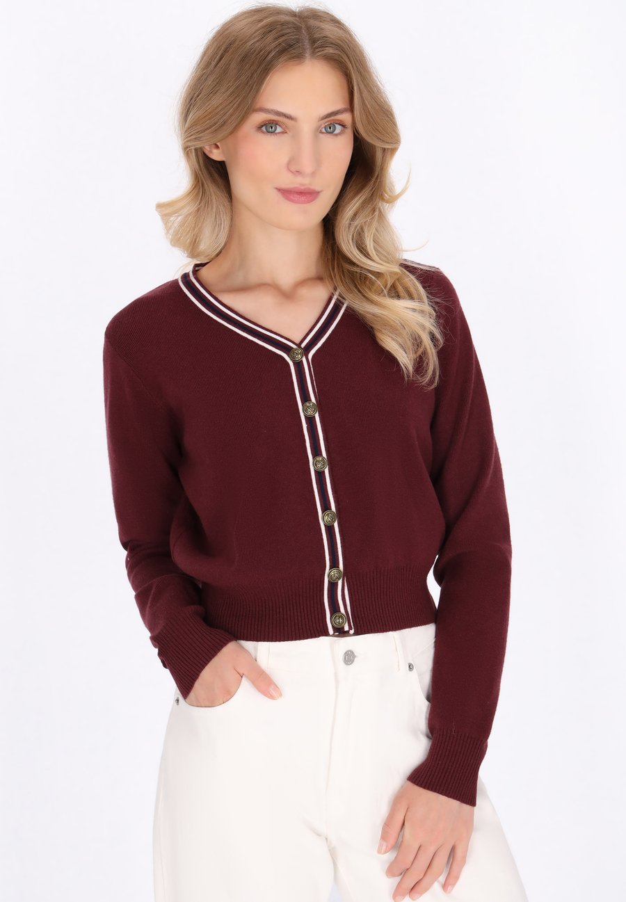 Кардиган DreiMaster Cardigan, Wine Red/Dark Red
Кардиган DreiMaster Cardigan, Wine Red/Dark Red