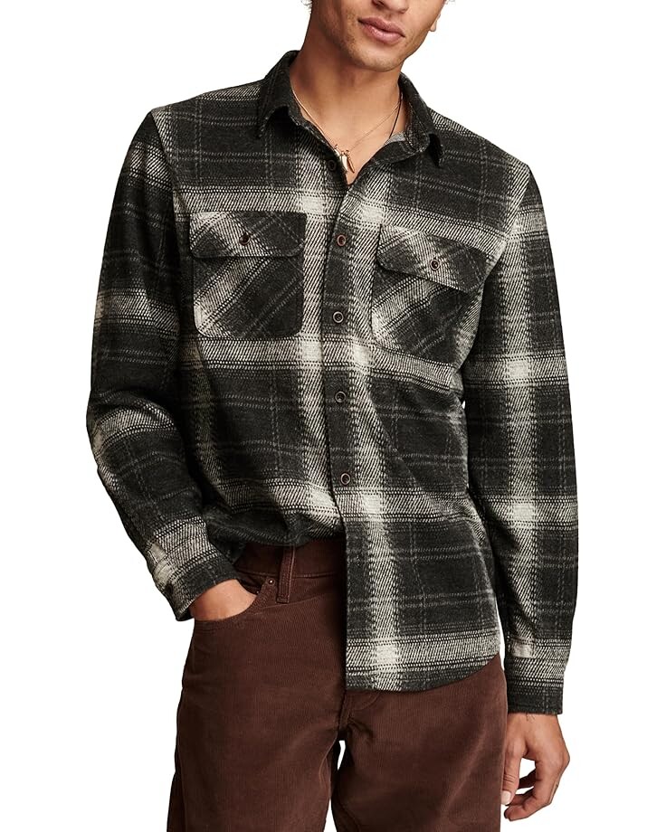 Рубашка Lucky Brand Brushed Jersey Shirt, черный мульти
Рубашка Lucky Brand Brushed Jersey Shirt, черный мульти