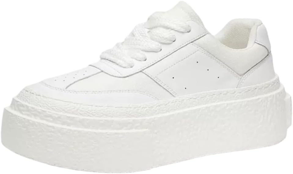 Мужская модная уличная обувь с удобной противоскользящей мягкой подошвой для повседневного стильного ношения, массивные кроссовки для скейтборда Lexamen, белый
Мужская модная уличная обувь с удобной противоскользящей мягкой подошвой для повседневного стильного ношения, массивные кроссовки для скейтборда Lexamen, белый