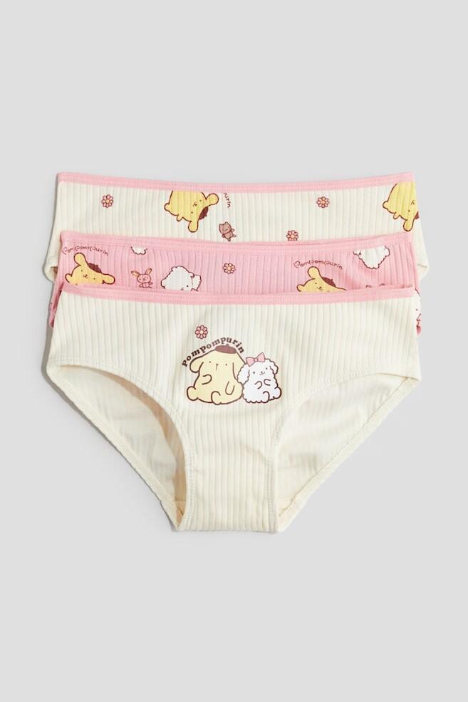 Упаковка из 3-х пар трусов из хлопка с принтом H&M, мультиколор
Упаковка из 3-х пар трусов из хлопка с принтом H&M, мультиколор