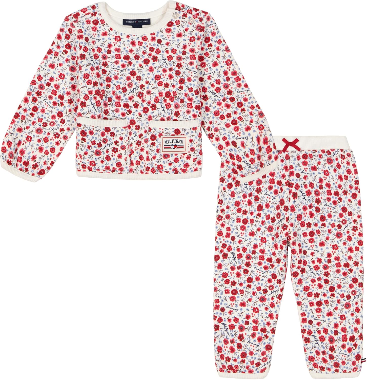 Комплект из двух предметов для бега с двойной вязкой для девочек от Tommy Hilfiger, Grecian Clay Print
Комплект из двух предметов для бега с двойной вязкой для девочек от Tommy Hilfiger, Grecian Clay Print