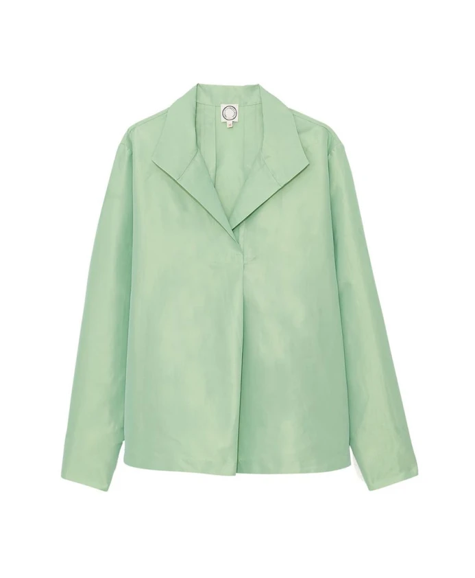 Элегантная блузка оверсайз с воротником Ines De La Fressange Paris, зеленый
Элегантная блузка оверсайз с воротником Ines De La Fressange Paris, зеленый