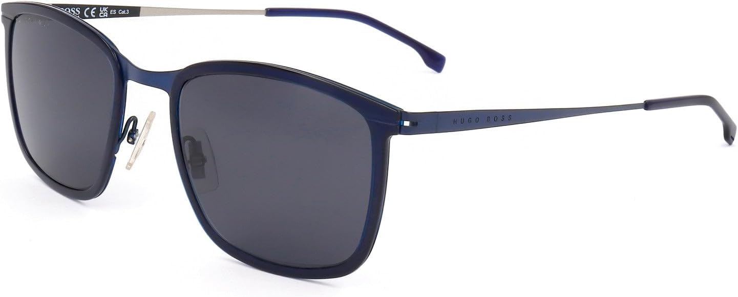 Синие матовые солнцезащитные очки от BOSS Hugo Boss
Синие матовые солнцезащитные очки от BOSS Hugo Boss