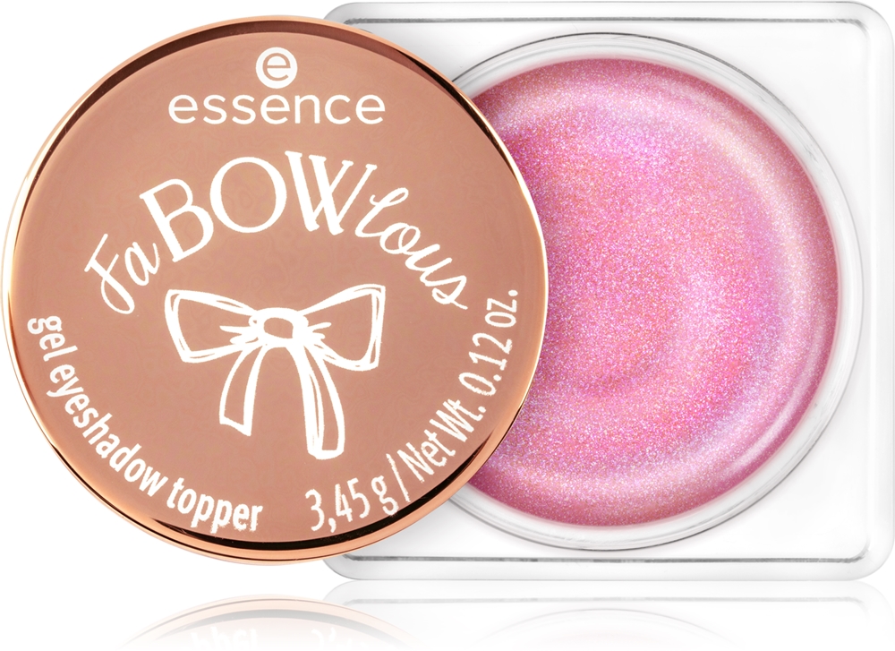 Потрясающие гелевые тени для век с блестками Essence, atspalvis 01 bow, so dazzling! 3,45 гр
Потрясающие гелевые тени для век с блестками Essence, atspalvis 01 bow, so dazzling! 3,45 гр