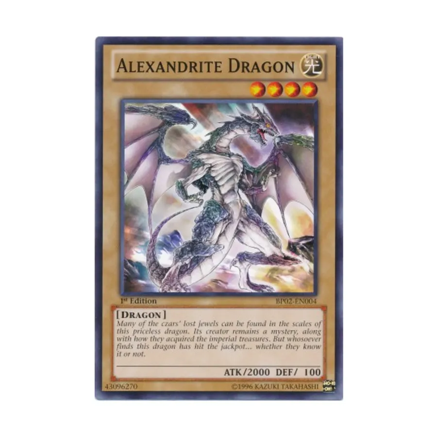 CCG Александритовый Дракон (Обычный), Yu-Gi-Oh - Battle Pack 2 - War of the Giants - Singles
CCG Александритовый Дракон (Обычный), Yu-Gi-Oh - Battle Pack 2 - War of the Giants - Singles