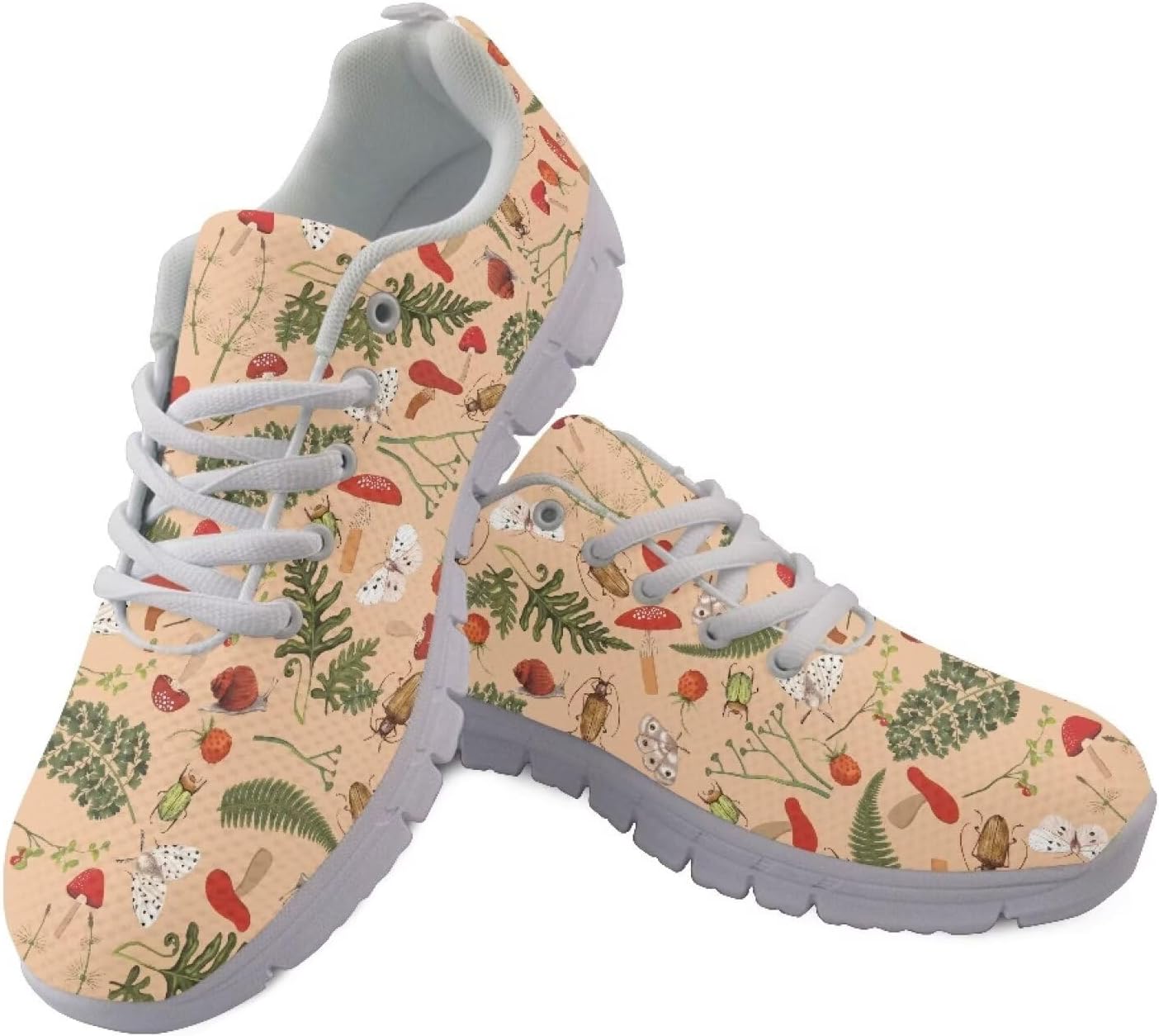 Кроссовки GIFTPUZZ для женщин и мужчин, спортивные, с сетчатым верхом, дышащие, повседневные, легкие, для ходьбы, Mushrooms
Кроссовки GIFTPUZZ для женщин и мужчин, спортивные, с сетчатым верхом, дышащие, повседневные, легкие, для ходьбы, Mushrooms