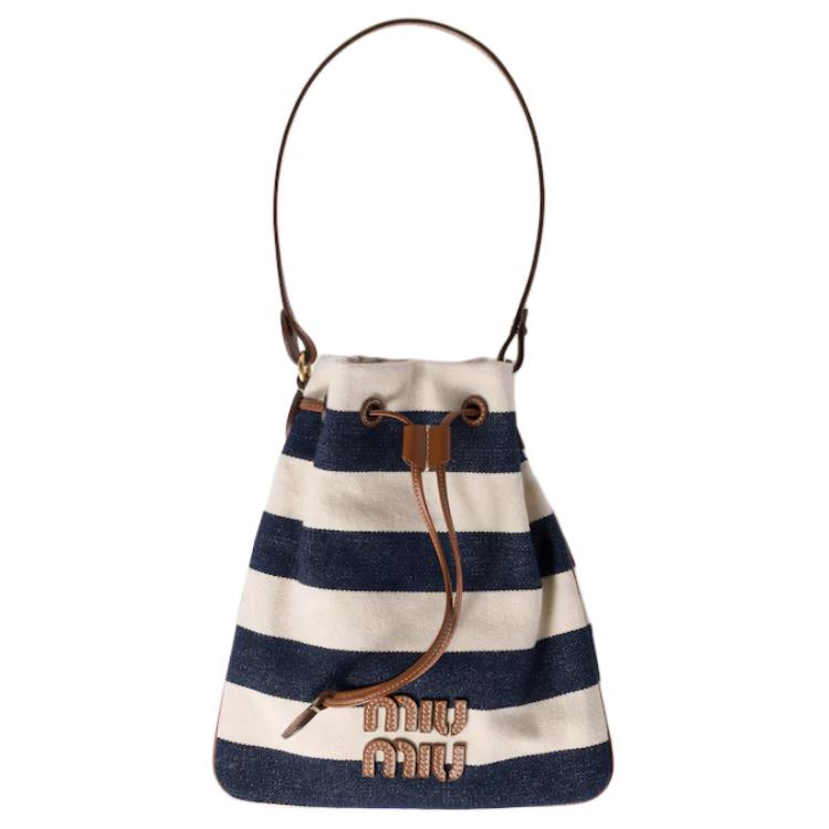 MIU MIU Хлопковая женская сумка через плечо синяя
MIU MIU Хлопковая женская сумка через плечо синяя