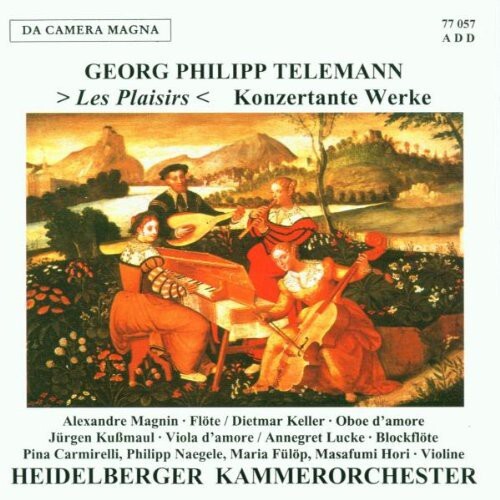CD диск Telemann / Lucke: Les Plaisirs-Konzertante Werke
CD диск Telemann / Lucke: Les Plaisirs-Konzertante Werke