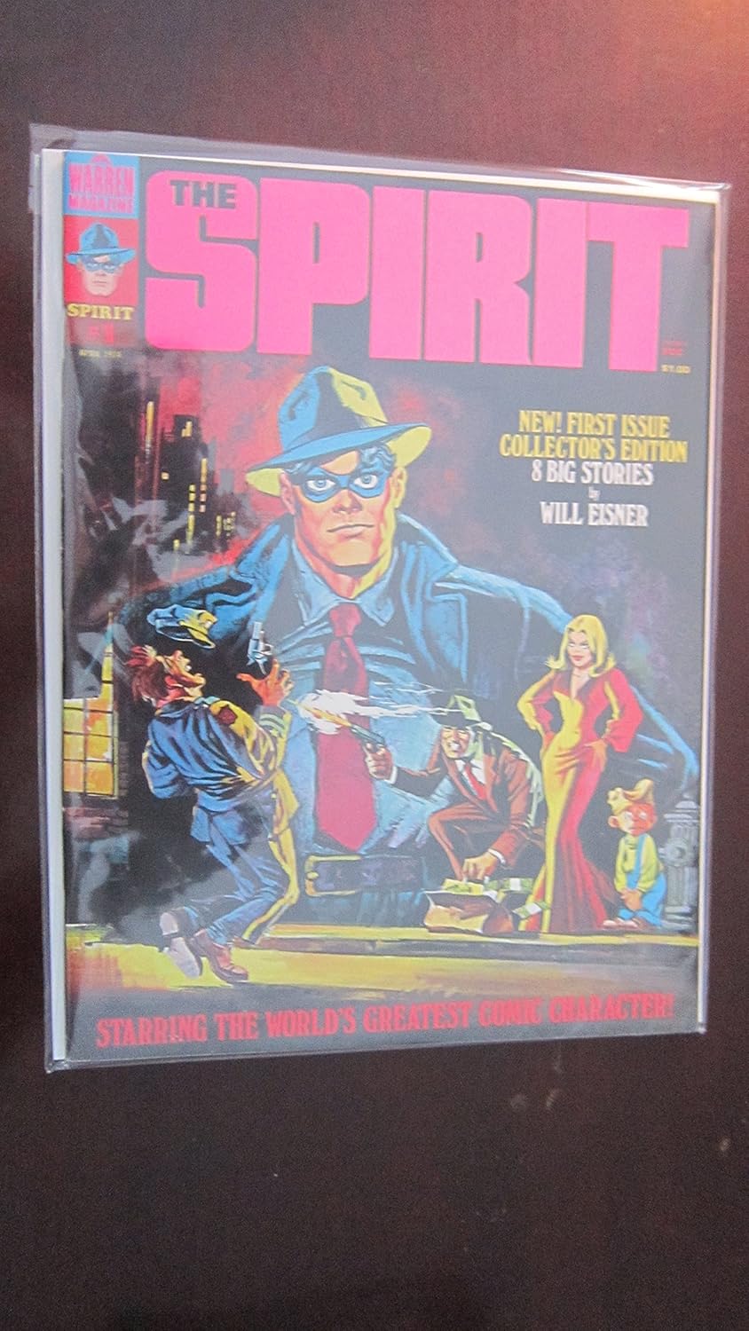 The Spirit #1, April 1974, by Will Eisner (Warren Publishing)
The Spirit #1, April 1974, by Will Eisner (Warren Publishing)