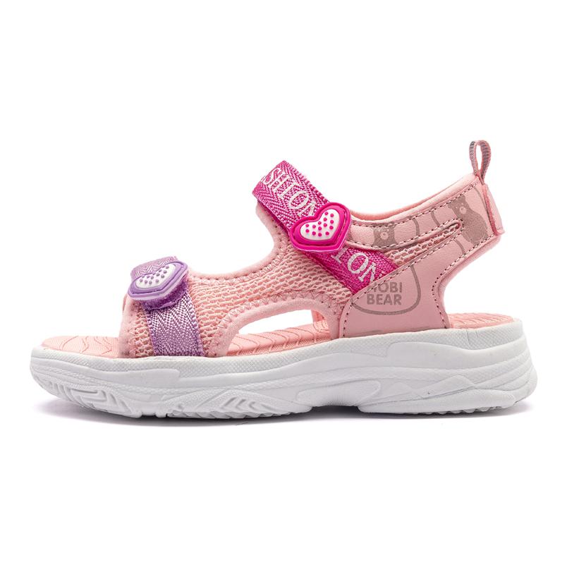 Прочные, дышащие, легкие детские сандалии для детей HOBIBEAR, розовый
Прочные, дышащие, легкие детские сандалии для детей HOBIBEAR, розовый
