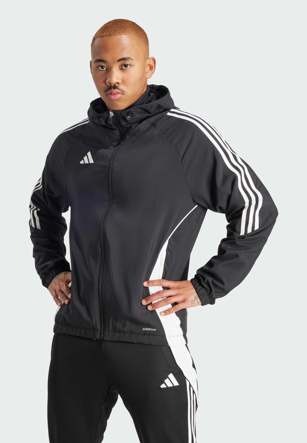 Куртка тренировочная TIRO24 adidas Performance, цвет black white 
Куртка тренировочная TIRO24 adidas Performance, цвет black white