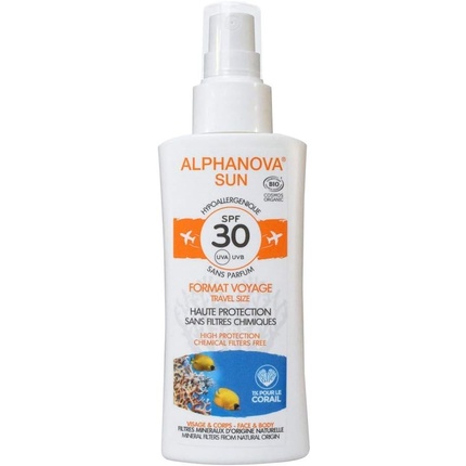 SPF30 Дорожный размер, без отдушек, органический, 90 г Alphanova Sun
SPF30 Дорожный размер, без отдушек, органический, 90 г Alphanova Sun