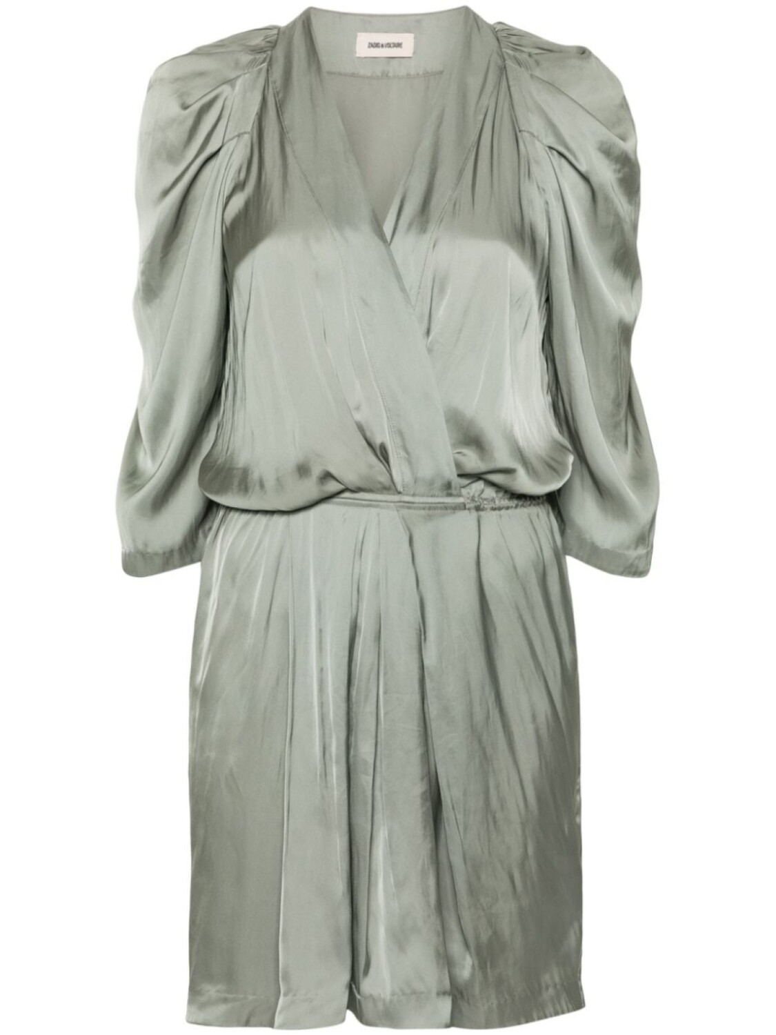 Zadig&Voltaire атласное платье мини Ruz, зеленый
Zadig&Voltaire атласное платье мини Ruz, зеленый
