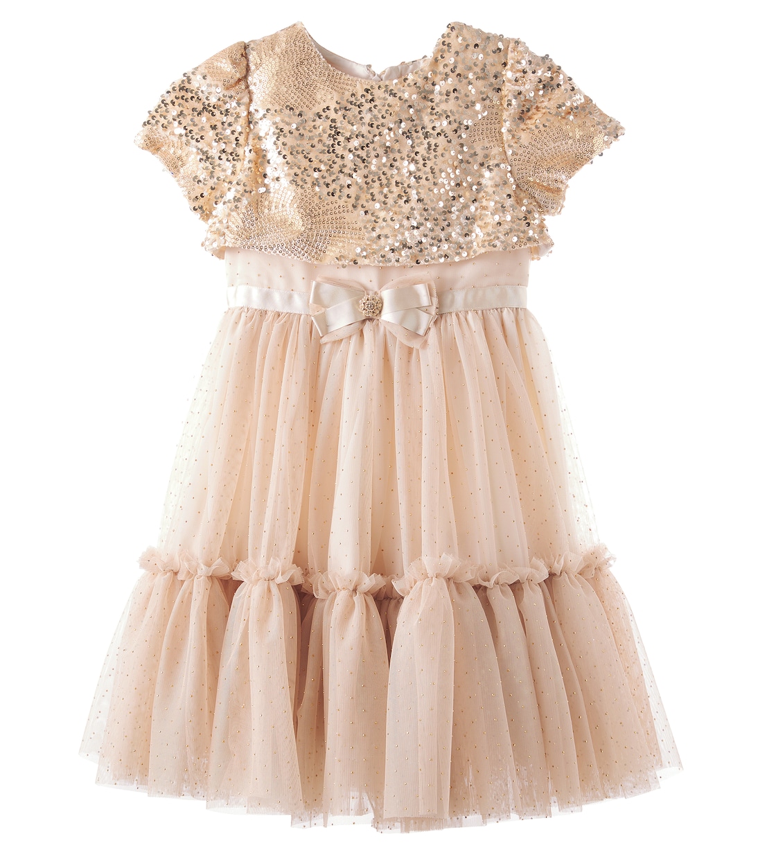 Платье из тюля и бархата с пайетками Patachou, золотой
Платье из тюля и бархата с пайетками Patachou, золотой