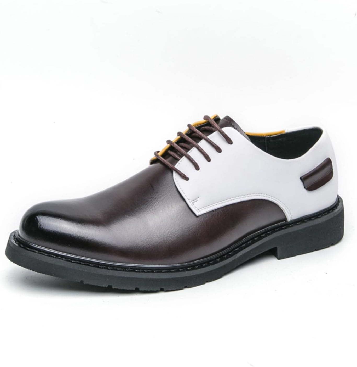 Мужские оксфорды из кожи двух цветов с шнуровкой и контрастной прострочкой, подходящие для деловых и повседневных событий, уикендов, социальных встреч, городских поездок на работу и ежедневной носки в офисе, удобные для ходьбы Yrzhgdl, белый/жел...
Мужские оксфорды из кожи двух цветов с шнуровкой и контрастной прострочкой, подходящие для деловых и повседневных событий, уикендов, социальных встреч, городских поездок на работу и ежедневной носки в офисе, удобные для ходьбы Yrzhgdl, белый/жел...