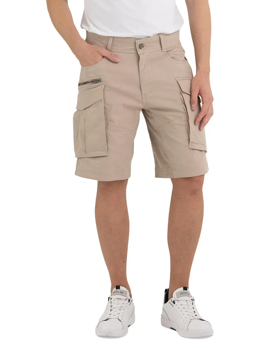 Мужские бермуды карго Replay, бежевый
Мужские бермуды карго Replay, бежевый