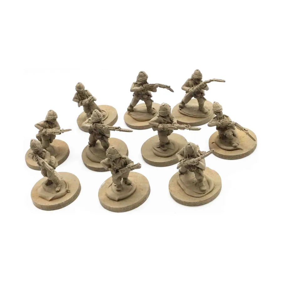 Зулусские войны - Британская пехота № 4, Colonialism - The Boer War - British - Loose Miniatures (25mm)
Зулусские войны - Британская пехота № 4, Colonialism - The Boer War - British - Loose Miniatures (25mm)