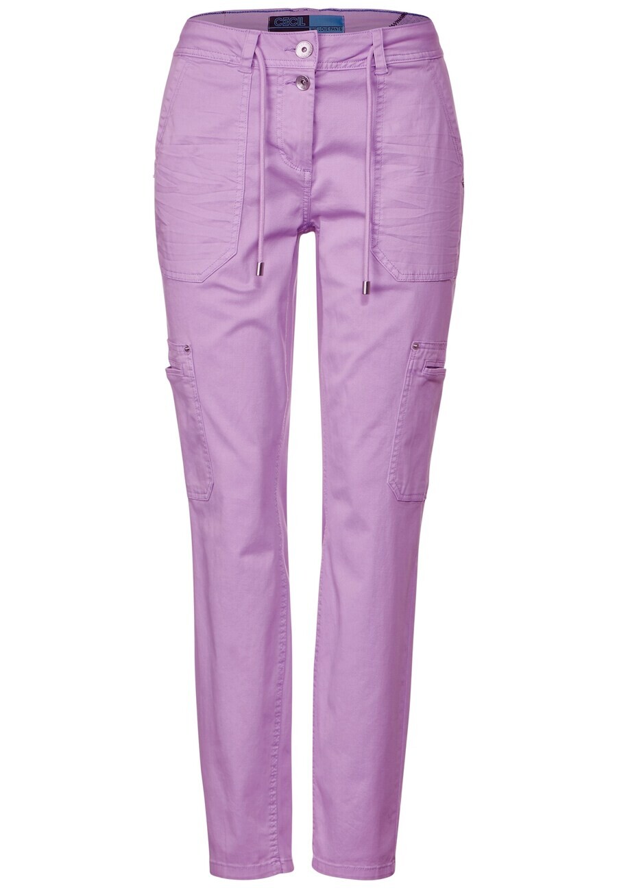 Брюки CECIL Regular Pants, фиолетовый 
Брюки CECIL Regular Pants, фиолетовый
