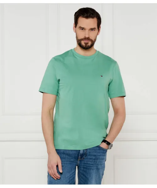 Футболка Regular fit Tommy Hilfiger, зеленый 
Футболка Regular fit Tommy Hilfiger, зеленый