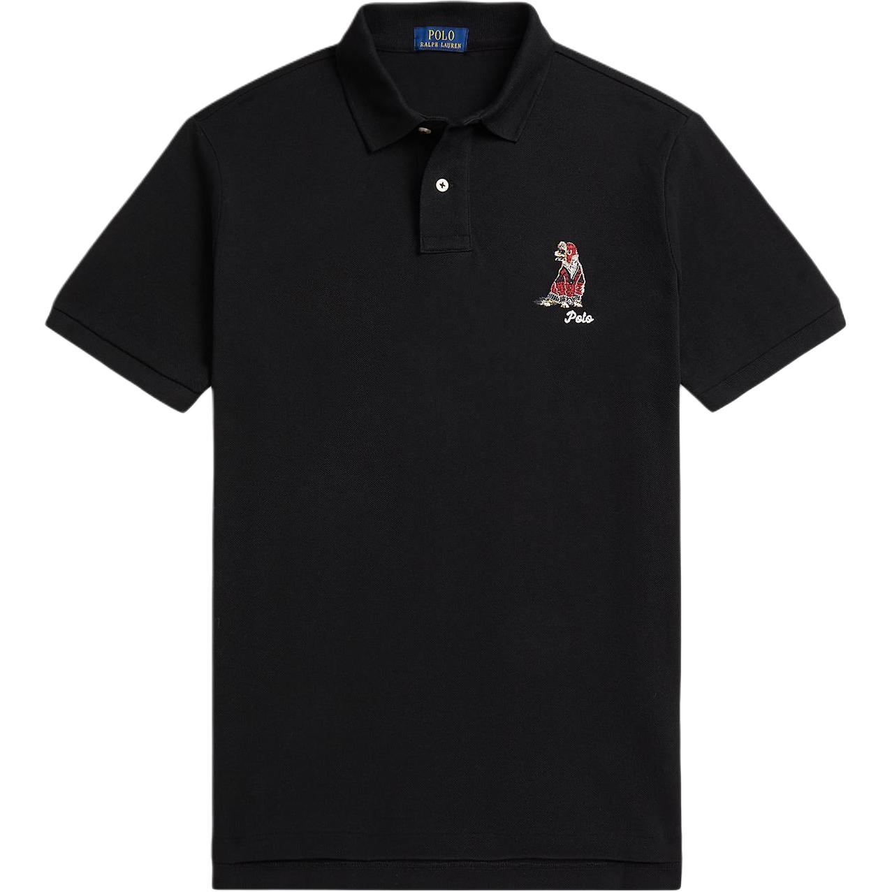 Поло с вышивкой собаки Polo Ralph Lauren, черный
Поло с вышивкой собаки Polo Ralph Lauren, черный