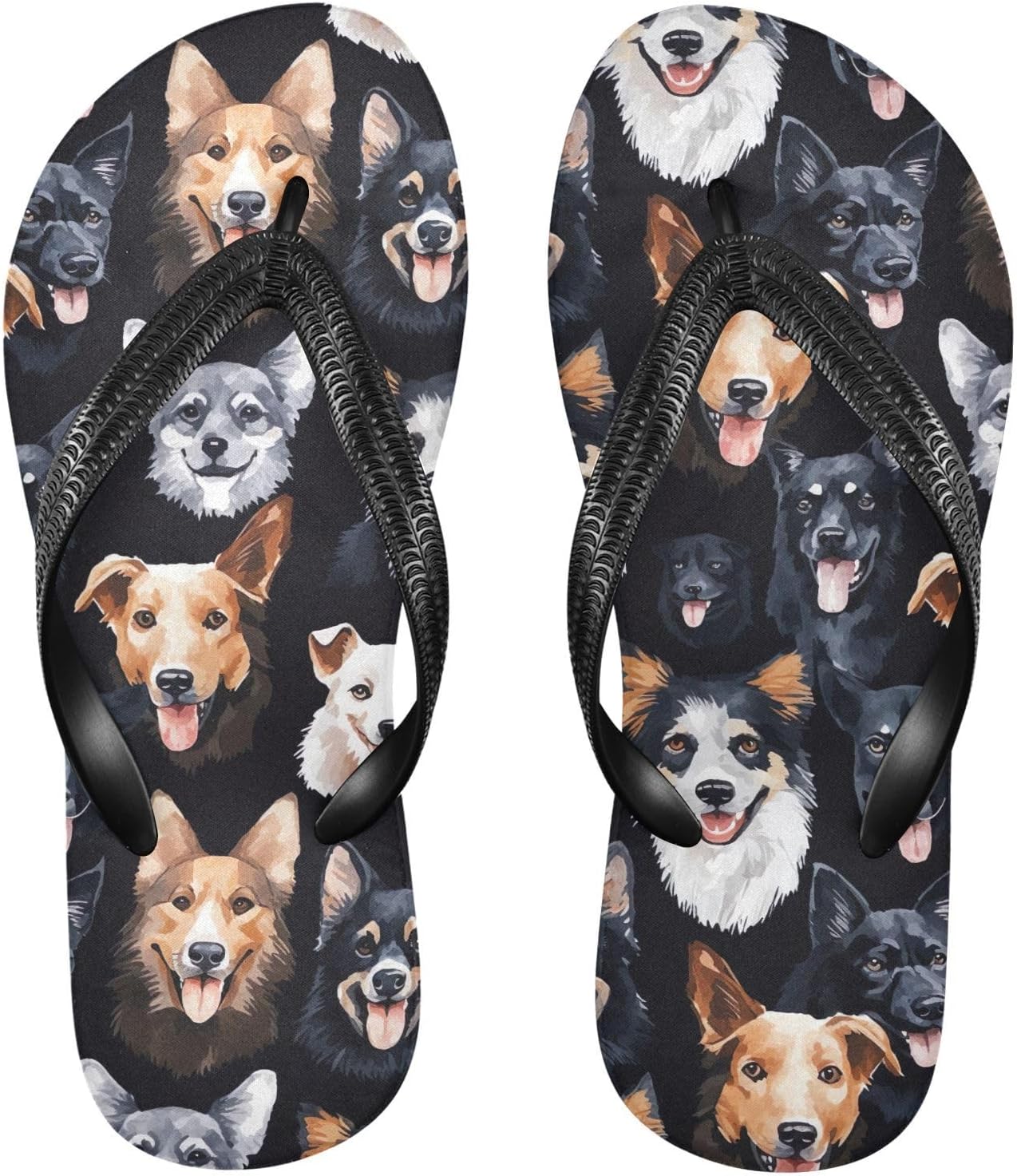 Сланцы SPRIPORT с акварельными собаками, черные щенки, тонкие для женщин и мужчин, удобные повседневные шлепанцы с подушкой и нескользящей резиновой подошвой, плоские сандалии для прогулок по пляжу летом
Сланцы SPRIPORT с акварельными собаками, черные щенки, тонкие для женщин и мужчин, удобные повседневные шлепанцы с подушкой и нескользящей резиновой подошвой, плоские сандалии для прогулок по пляжу летом