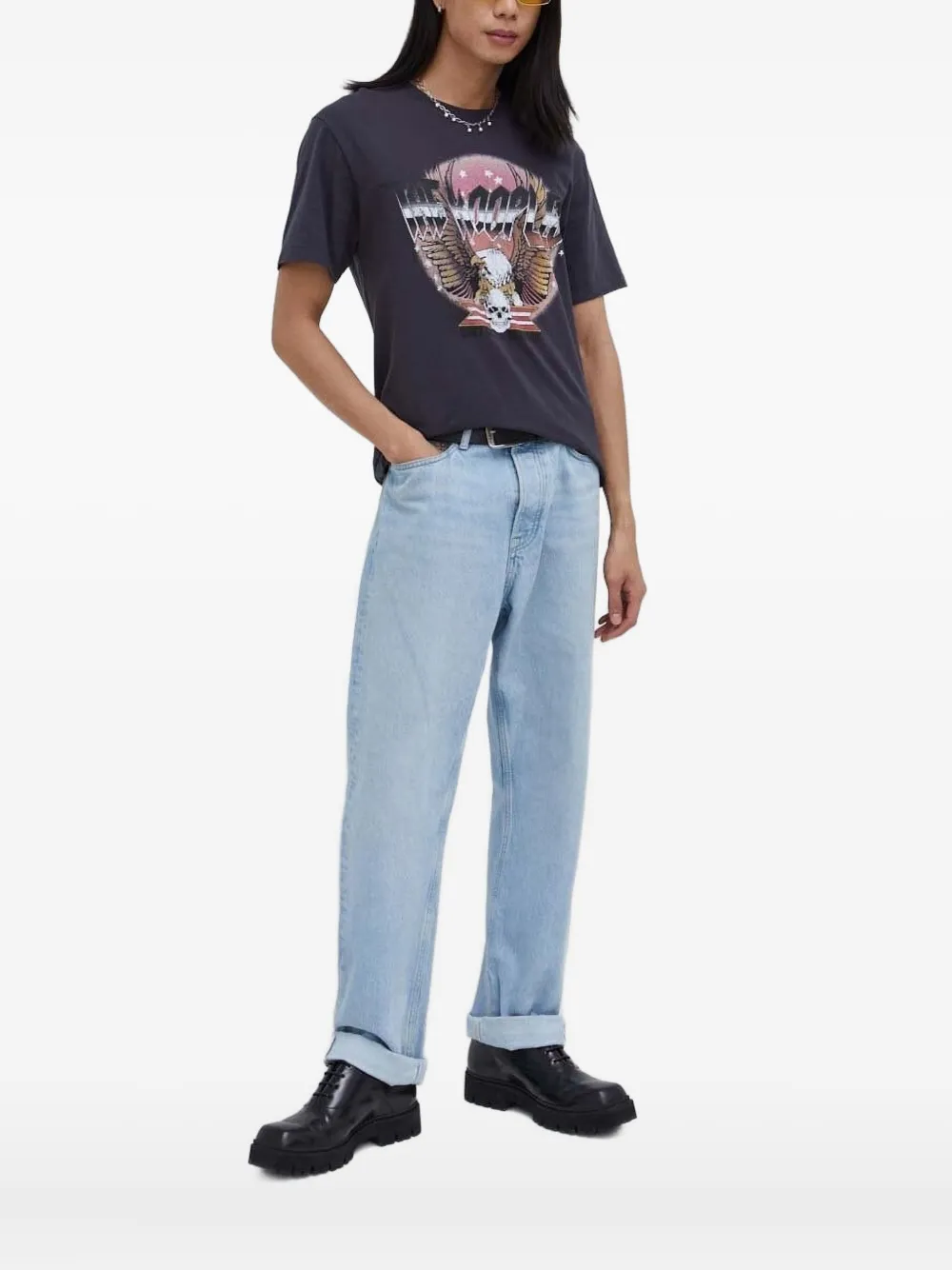 Футболка с графичным принтом The Kooples, черный
Футболка с графичным принтом The Kooples, черный