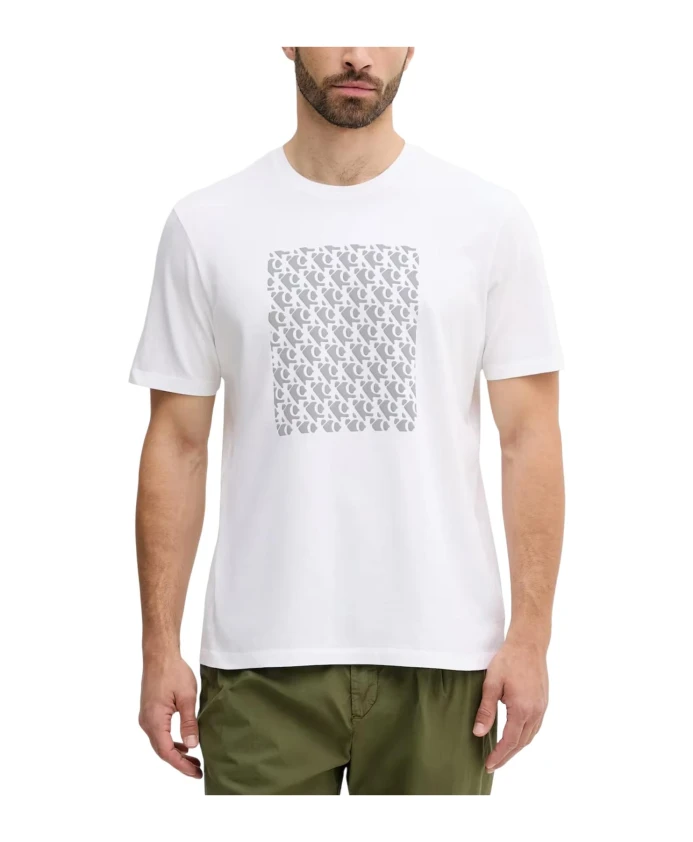 Белая футболка с короткими рукавами и принтом Calvin Klein Jeans, белый
Белая футболка с короткими рукавами и принтом Calvin Klein Jeans, белый