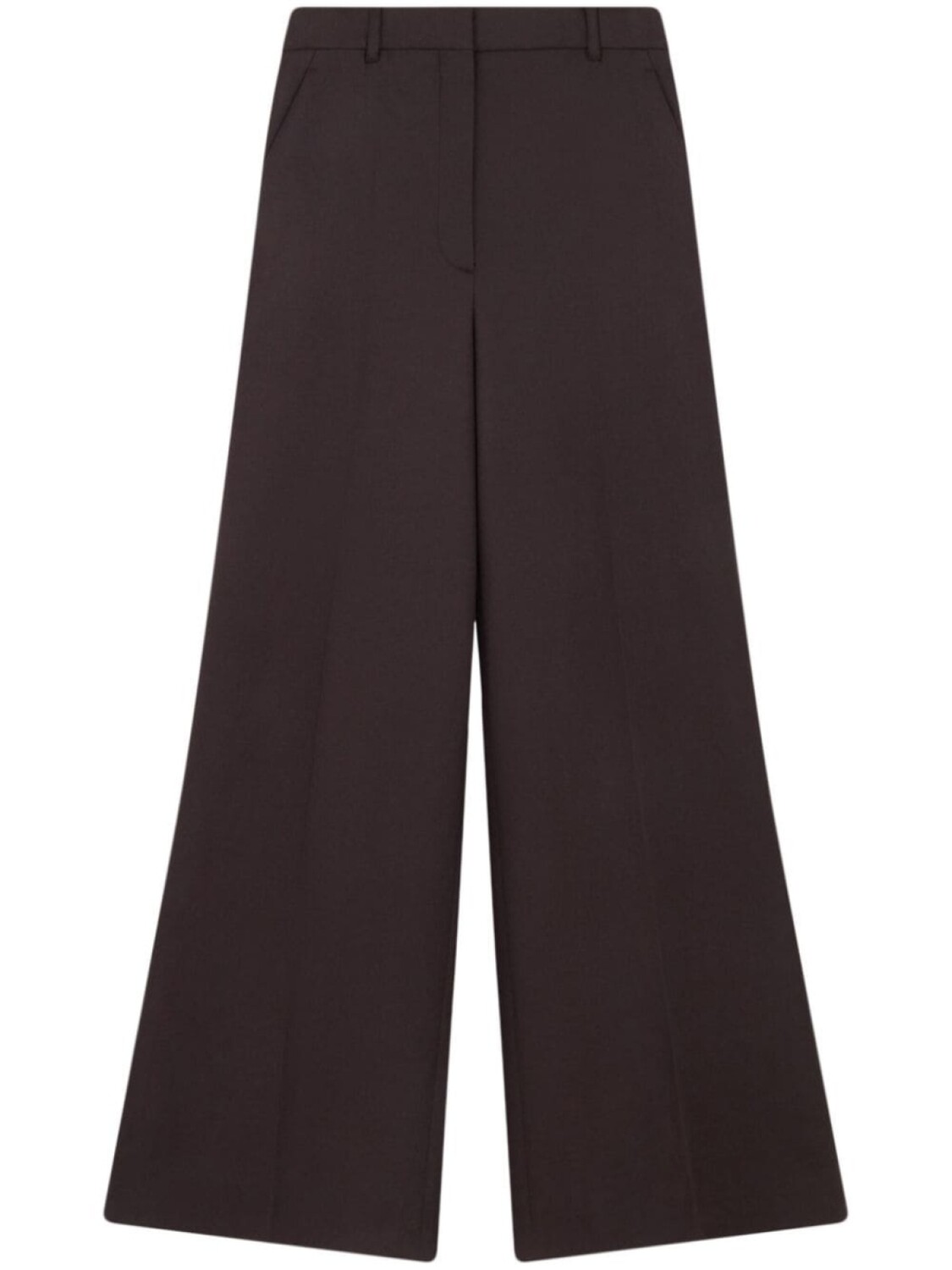 Stella McCartney шерстяные брюки-клеш средней посадки, коричневый
Stella McCartney шерстяные брюки-клеш средней посадки, коричневый