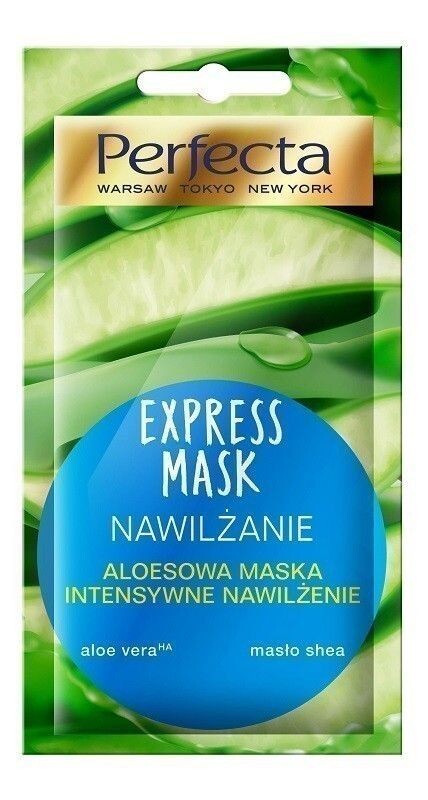 Perfecta Express Mask Nawilżanie медицинская маска, 8 ml
Perfecta Express Mask Nawilżanie медицинская маска, 8 ml