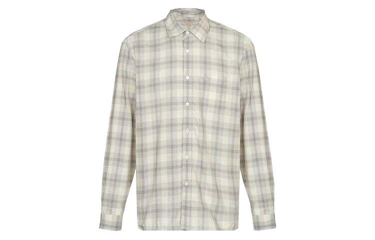 Рубашка мужская светло-серая Burberry, серый
Рубашка мужская светло-серая Burberry, серый