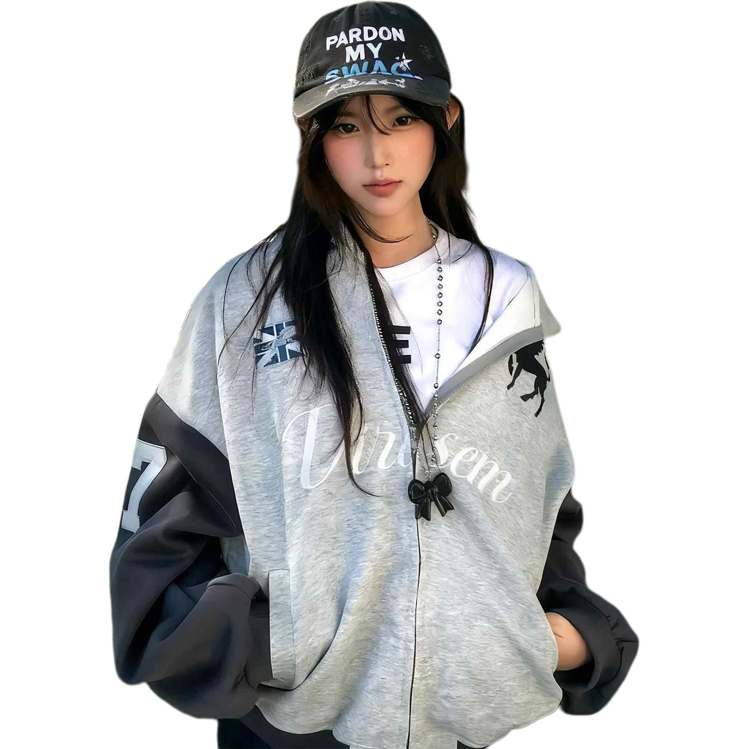 NEVER RULE Свитшот Unisex Gray Hooded Moderate Cardigan
NEVER RULE Свитшот Unisex Gray Hooded Moderate Cardigan