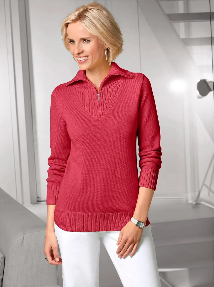 Casual Looks Тройер "Свитер", красный 
Casual Looks Тройер "Свитер", красный