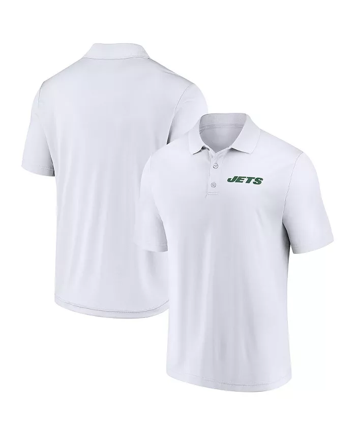 Мужская белая поло New York Jets Lockup Fanatics
Мужская белая поло New York Jets Lockup Fanatics