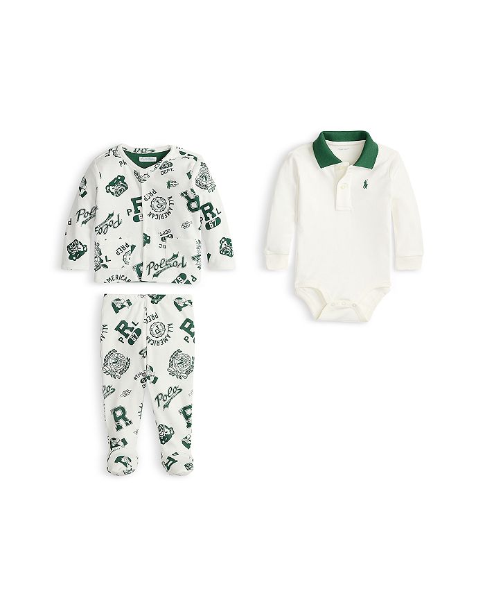 Комплект для мальчиков: поло, боди, штанишки и куртка на молнии (реверсивная) - Baby Ralph Lauren, мультиколор
Комплект для мальчиков: поло, боди, штанишки и куртка на молнии (реверсивная) - Baby Ralph Lauren, мультиколор