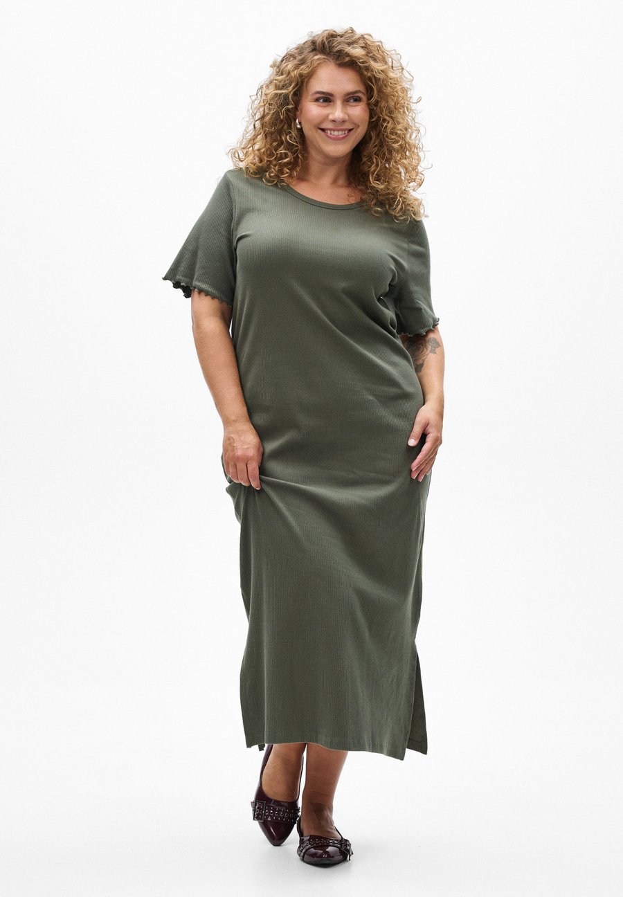 Платье Zizzi MIT KURZEN ÄRMELN, Thyme/Green
Платье Zizzi MIT KURZEN ÄRMELN, Thyme/Green