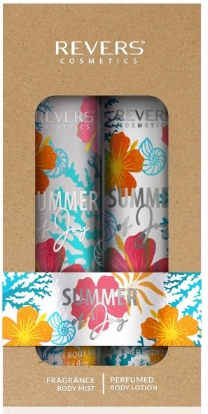 Подарочный набор: спрей 245 мл + бальзам для тела 250 мл Summer Of Joy Revers
Подарочный набор: спрей 245 мл + бальзам для тела 250 мл Summer Of Joy Revers