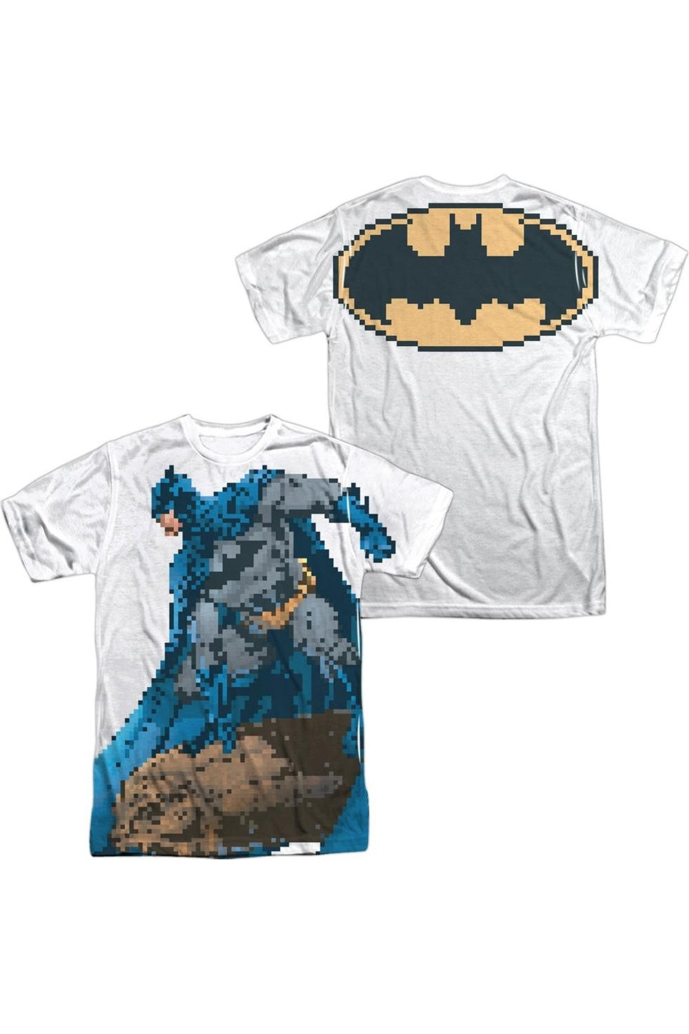 Футболка с коротким рукавом для взрослых из полиэстера Batman Batbit (принт спереди/сзади) Gildan, белый
Футболка с коротким рукавом для взрослых из полиэстера Batman Batbit (принт спереди/сзади) Gildan, белый