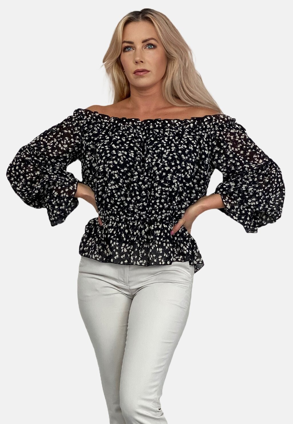 Блуза SPANISH FLORAL REGINA FASHION, черный
Блуза SPANISH FLORAL REGINA FASHION, черный